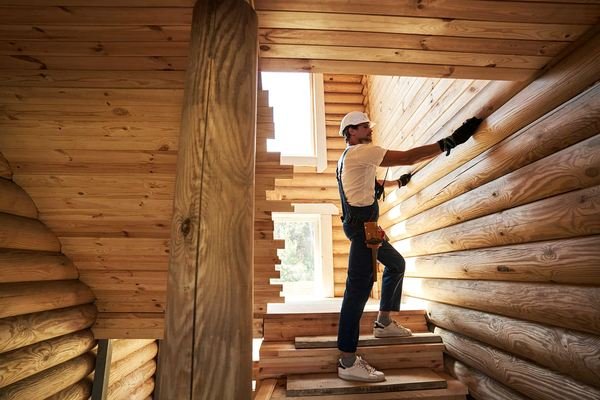 Medição e verificação de estrutura em obra